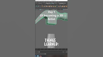 Day 1 journey to become an environment artist! #shorts #3d #artist