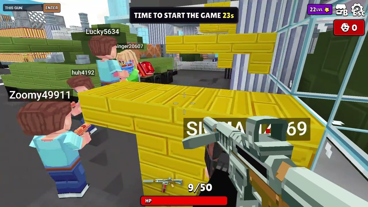 Minefun.io Infection Origin-12: The Fastest, Strongest Gun to Destroy Zombies! | Road to Level 25