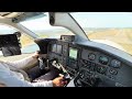 富山空港RJNT base turn RW02 landing reverse TBM700 