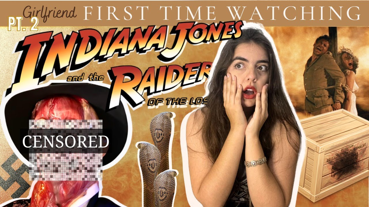 First Time Watching - INDIANA JONES and the Raiders of the Lost Ark - Girlfriend Reaction (2/2)