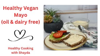 Oil-Free Silken Tofu Vegan Mayo (Nut-Free)