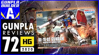 รีวิวกันพลาตัวที่ 72 HG RX78-02 GUNDAM (The Origin Ver.) [GUNPLA REVIEW]