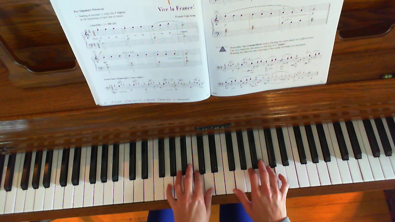 Vive La France Faber Piano Adventures Youtube