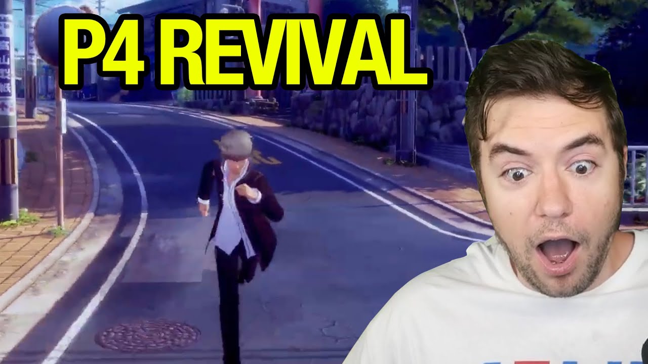 PERSONA 4 REVIVAL - TEASER REACTION