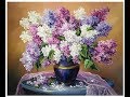 *** - Paintings by Anca Bulgaru -  Liliac flowers - ***
