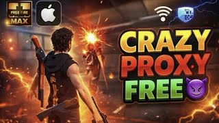 FREE FIRE MAX iOS CRAZY PROXY BEST SETTINGS NO BAN