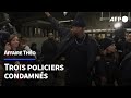 Affaire tho  trois policiers condamns  des peines de 3  12 mois de prison avec sursis  afp