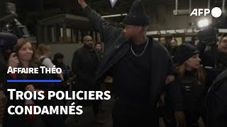 Affaire Théo : trois policiers condamnés à des peines de 3 à 12 mois de prison avec sursis | AFP