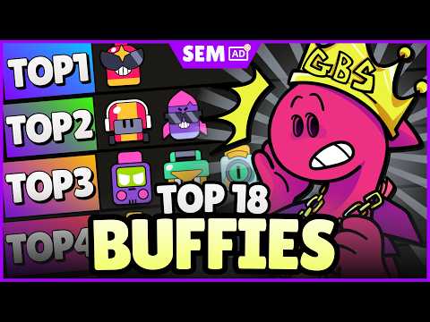 [NO ADS] BRAWL STARS Buff Tier List! Ranking EVERY NEW BUFF from worst to best!