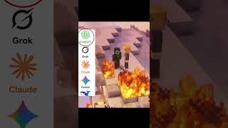 Best AI ever 🫡♥️ #minecraft #aura