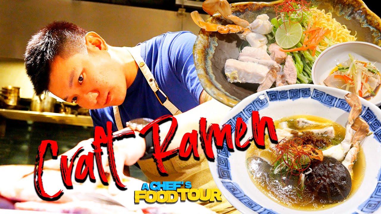 Я приготовил РАМЕН из свежего улова из Андаманского моря!