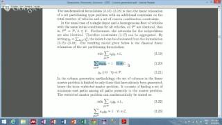 CPLEX Seminar (VRPTW)