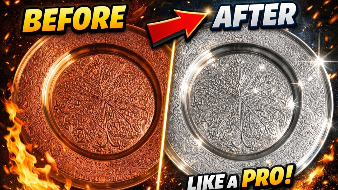 How to Tin Copper Cookware | Step-by-Step Kalai|FullProcess🔥