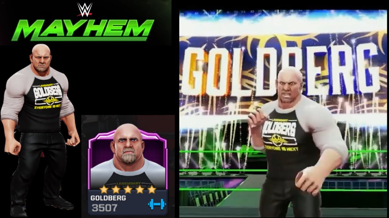 WWE Mayhem - 5 Star Goldberg Showcase #18