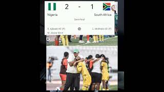 NIGERIA BEAT SOUTH AFRICA FOR AWCON SEMI-FINAL TICKET #nigeria #football #