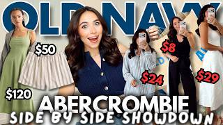 OLD NAVY IS COMING FOR ABERCROMBIE!🚨 20+ Dupes! The "SAME" LINENS, DRESSES, BASICS 😱Try On Haul 2026