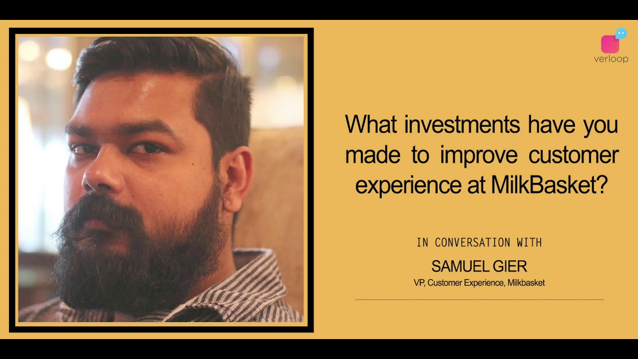 How to Improve Customer Retention - Samuel talks about MilkBasket's 95% retention rate. verloop parkinson
