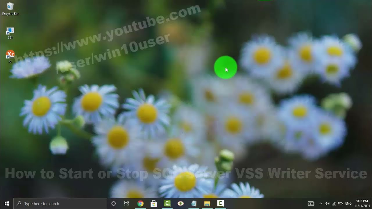 skillevæg slack korrekt Windows 10 Home : How to Start or Stop SQL Server VSS Writer Service -  YouTube