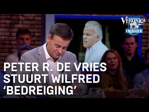Peter R. de Vries stuurt Wilfred 'bedreiging' tijdens uitzending | VERONICA INSIDE