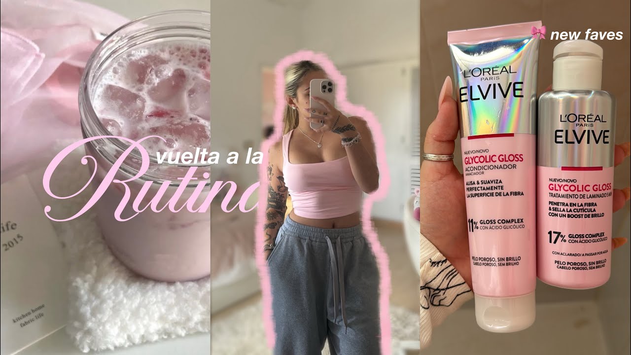 ⭐️VLOG {vuelvo al gym, nueva cámara, proyectos, shower routine…} 🪩🎀