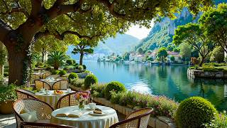 Morning Café Jazz Lakeside Ambience for Calm Focus ☕ Soft Bossa Nova Piano & Jazz Relaxing Music screenshot 3