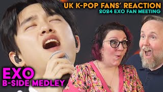 EXO - B-Side Medley (2024 Fan Meeting) - UK K-Pop Fans Reaction