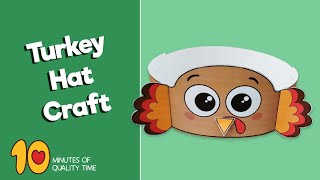 Turkey Hat Craft for Thanksgiving