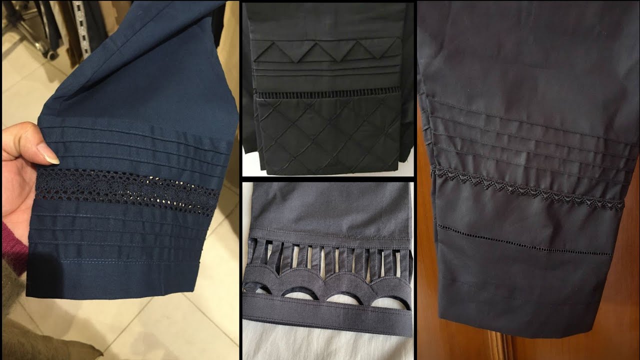 Latest and Beautiful Black Trouser Designs 2022