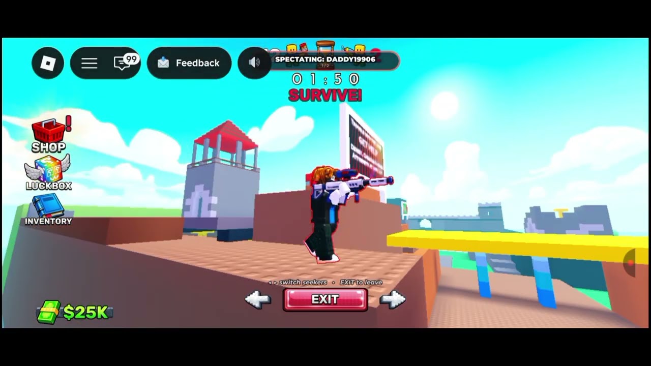 Hide and seek🤣😂 roblox anyone could not find me i am the best