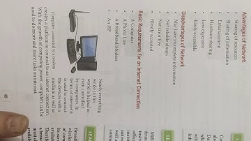 class 4 - advantages of network