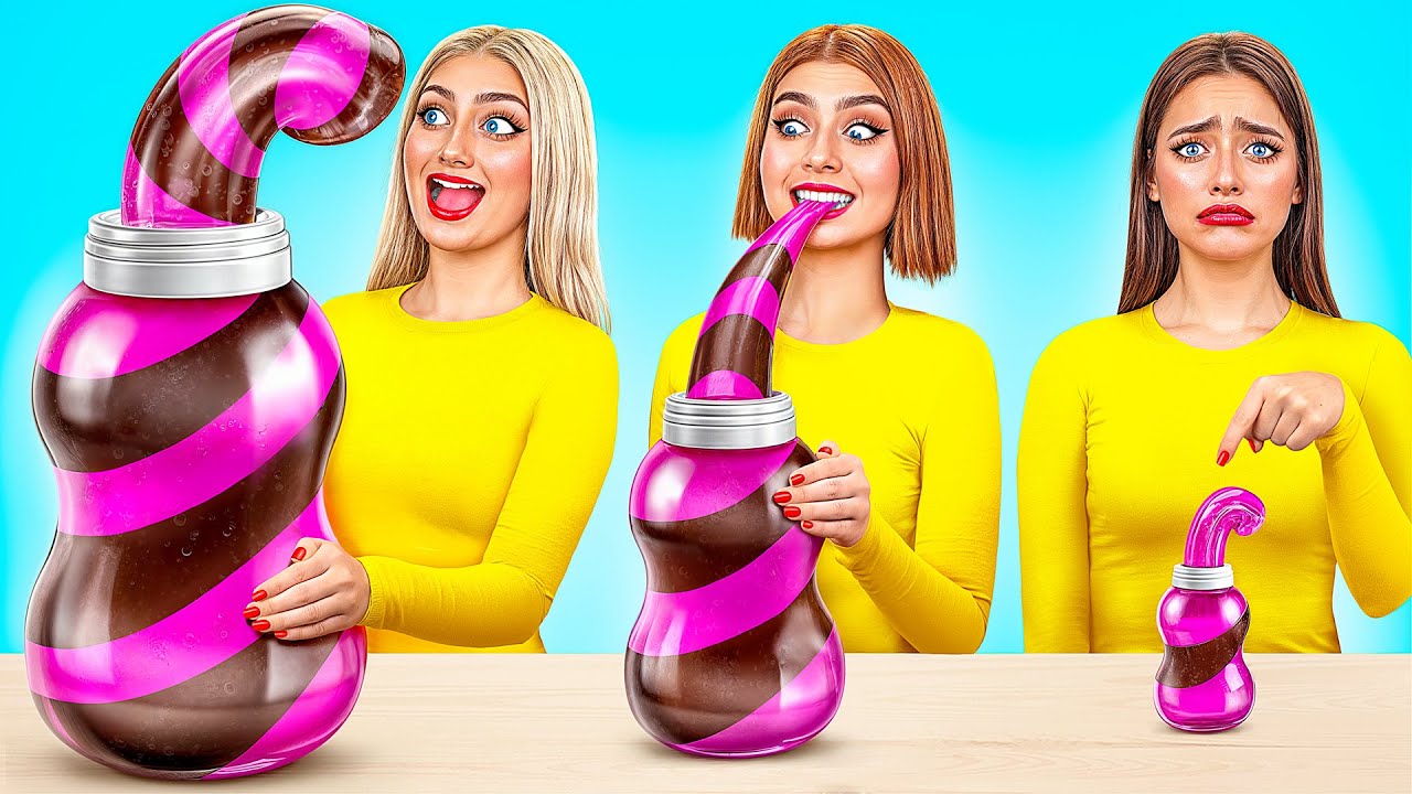 Big, Medium and Small Plate Challenge | Funny Situations by Multi DO ...