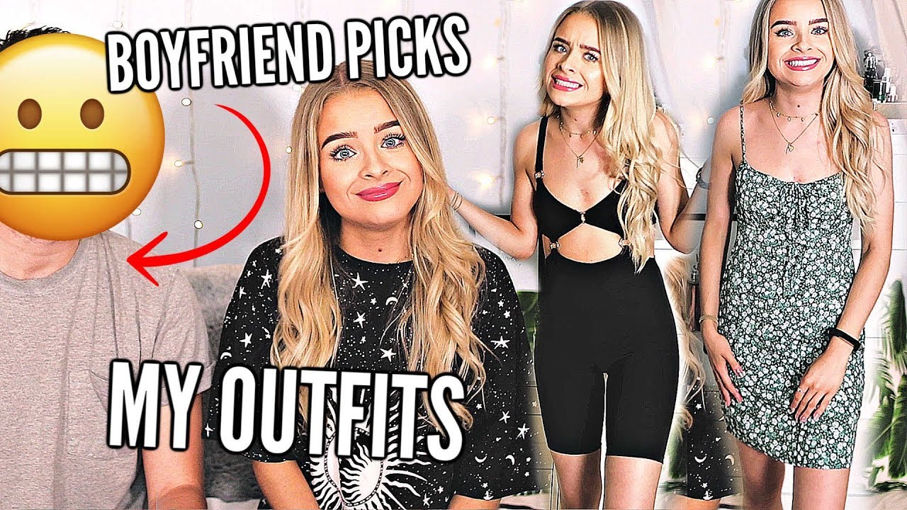 AD BOYFRIEND CHOOSES MY OUTFITS 😳😂FT. MOTEL ROCKS - YouTube