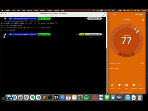 Google Nest API Test with Python