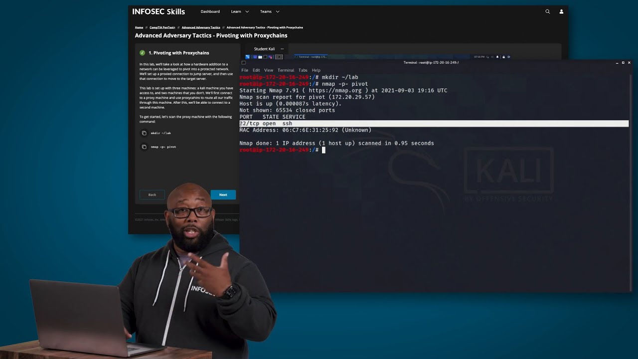 Pivoting with Proxychains with MITRE ATT&CK | Free Cyber Work Applied series
