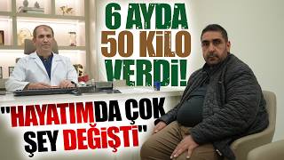Tüp Mide Ameliyatıyla 6 Ayda 50 Kilo Verdi