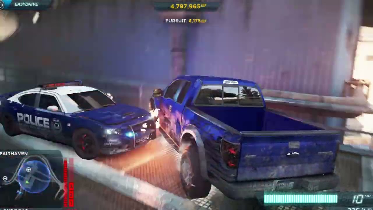 NFS Most Wanted 2012 Vertical Takedown FULL Chase