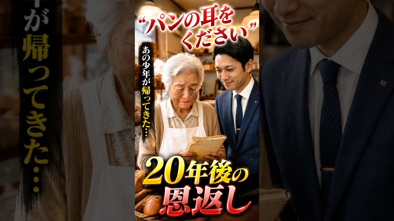 「パンの耳をください…」そう言う1人の少年が来た‥ #朗読