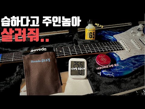 How to Keep Your Electric Guitar in Top Condition: My Go-To Items for Humidity Control, Cleaning,...
