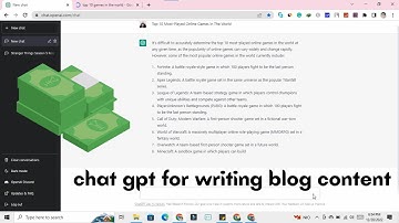 chatgpt to make money | chat gpt for writing blog content | make money online with chatgpt