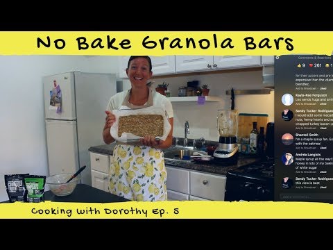 exercise 14.1 class 11 No Bake Granola Bars - Cooking with Dorothy Ep. 5