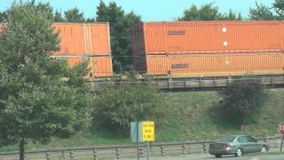 Short CSX Double Stack Train