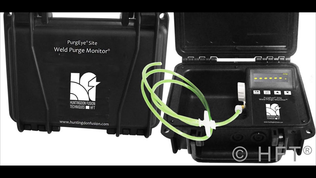 Argweld® PurgEye® Site Weld Purge Monitor® Demonstration