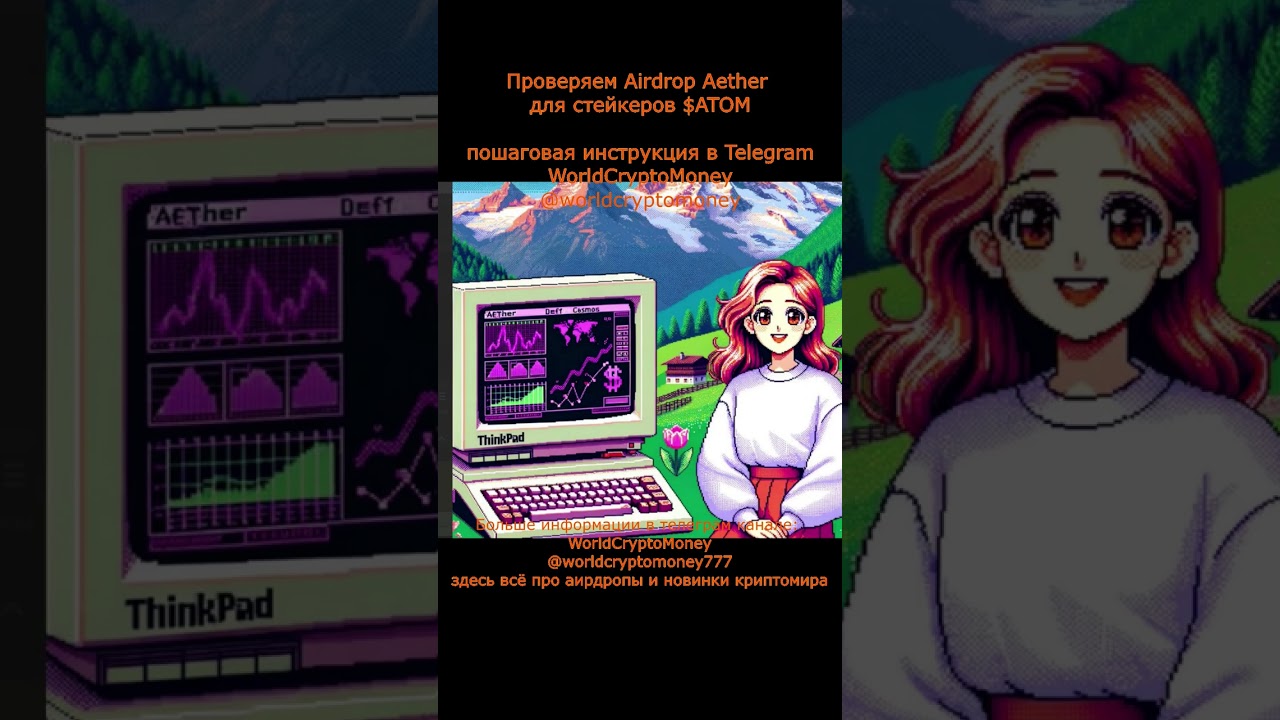 Проверяем Airdrop Aether для стейкеров $ATOM 