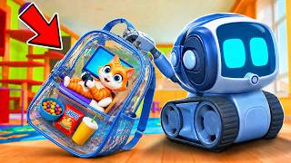 Building a TINY BASE in SPARKY'S BACKPACK! (I Am Cat VR) screenshot 2