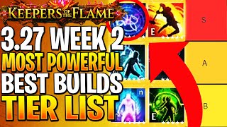 POE 3.27 BUILDS TIER LIST AFTER WEEK 2! NEW RANKINGS FOR ALL BUILDS