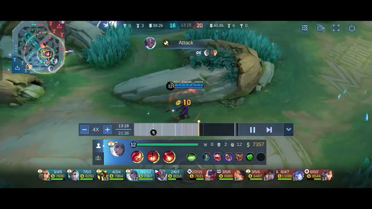 Guys gameplay of carmilla follow me in mllb and subscribe me here 