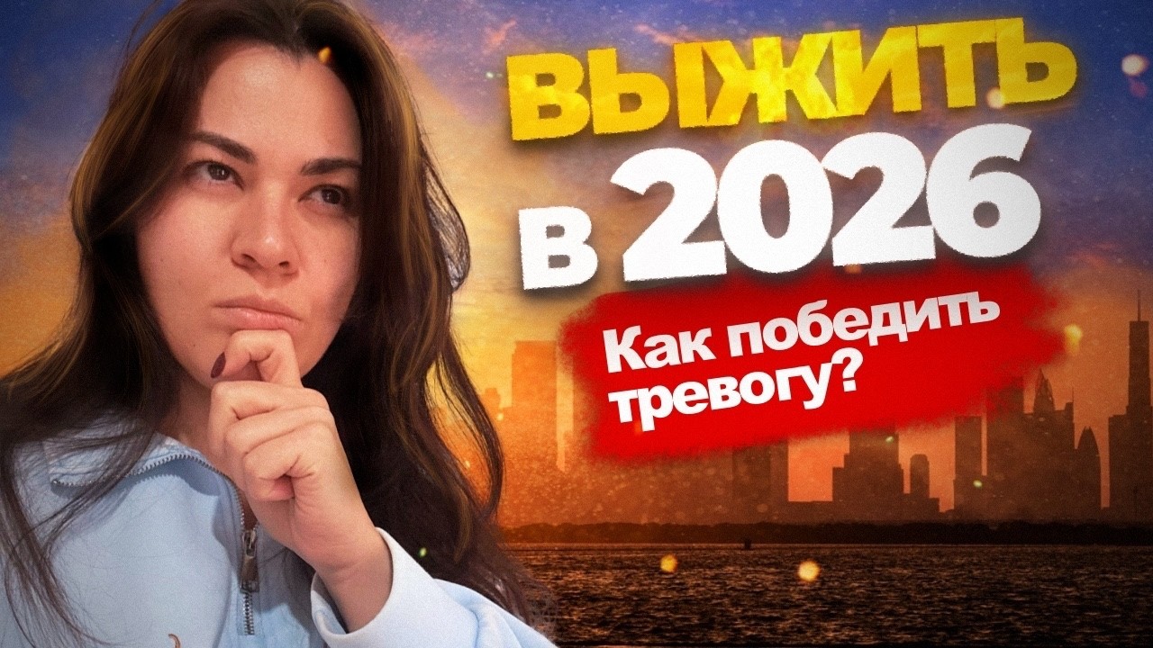 Как выжить в 2026 году. Как победить тревогу.
