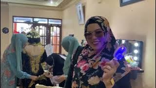 Keseharian mama elita , rias pengantin merubah wajah menjadi MANGLINGI