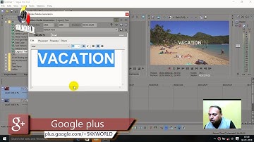 How to Image/Video Inside Text in Vegas pro 14,13,12 & 11/by skk world