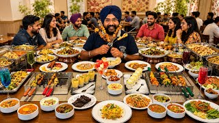 Best Luxurious Food Buffet At BARBEQUE NATION | Unlimited Food | Unlimited Indian Street Food screenshot 5